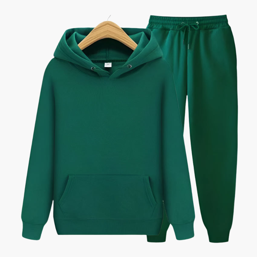 Ensemble de survêtement à capuche pour homme - Style décontracté et confortable, idéal pour le sport et la détente