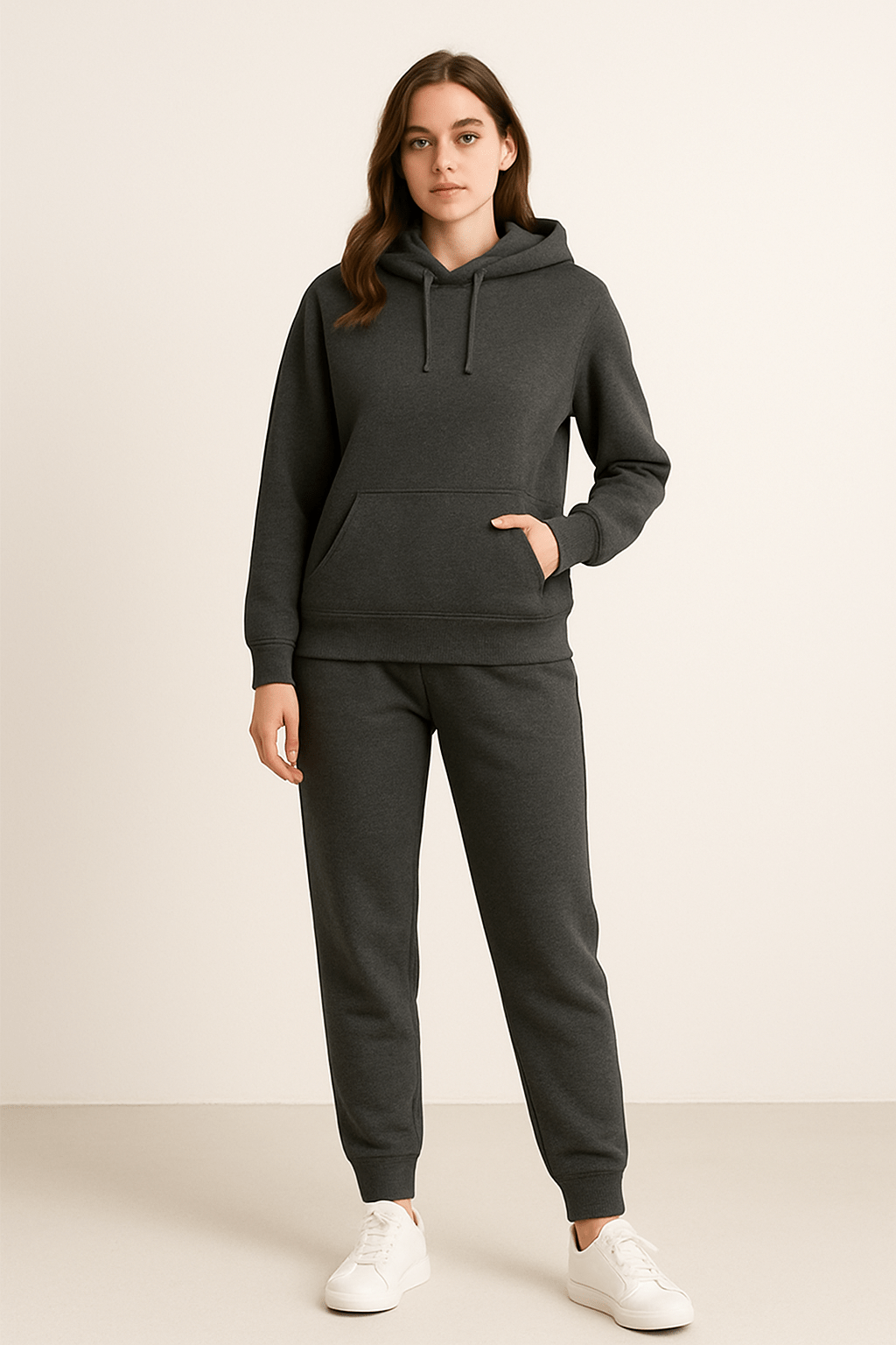 Ensemble de survêtement à capuche pour homme - Style décontracté et confortable, idéal pour le sport et la détente