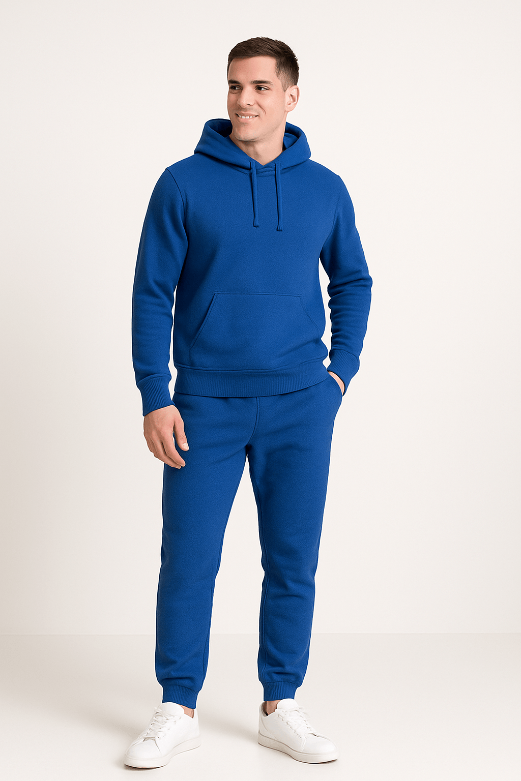 Ensemble de survêtement à capuche pour homme - Style décontracté et confortable, idéal pour le sport et la détente