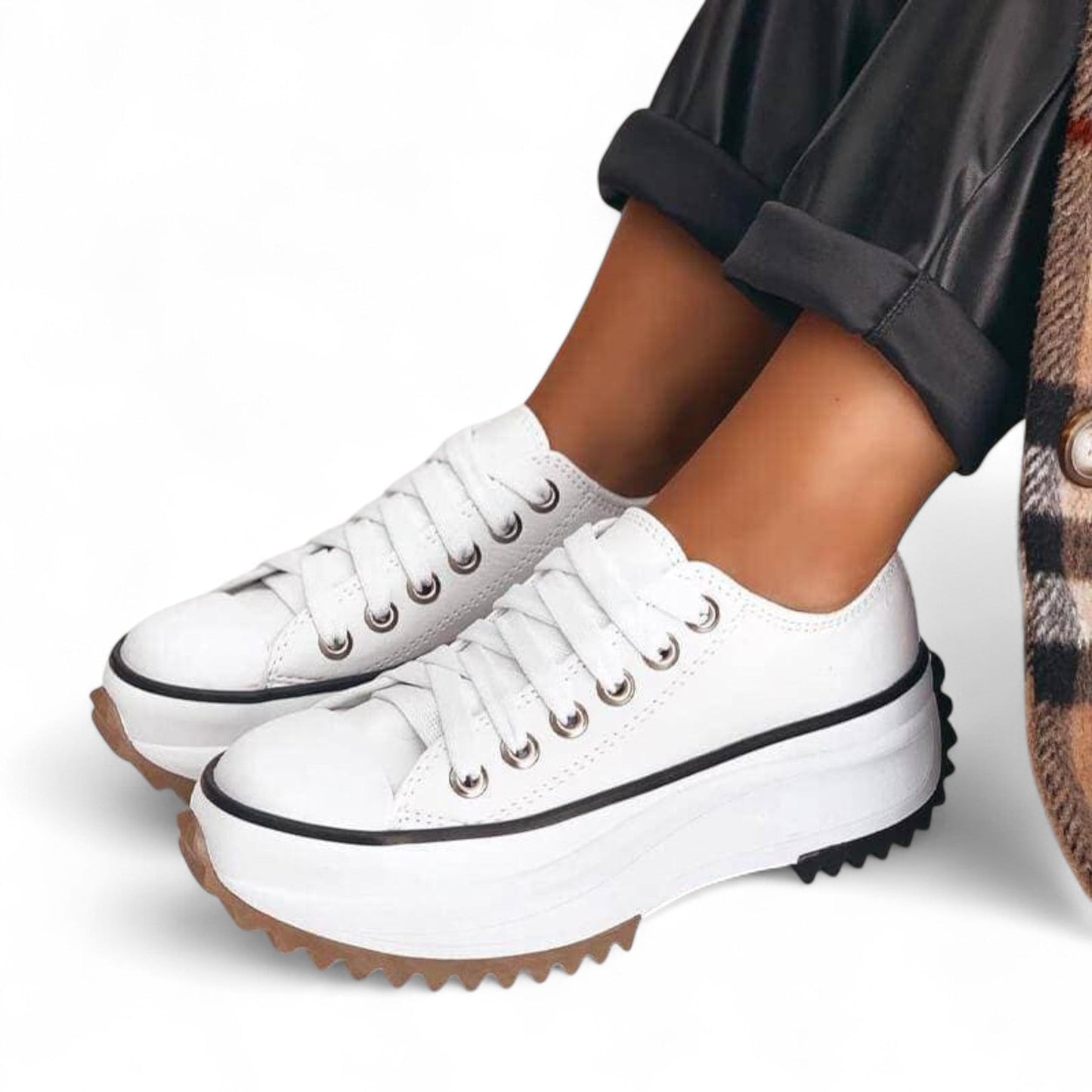 Baskets plateforme orthopédiques femme – Sneakers tendance confort quotidien