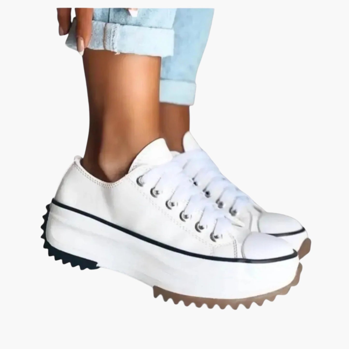 Baskets plateforme orthopédiques femme – Sneakers tendance confort quotidien