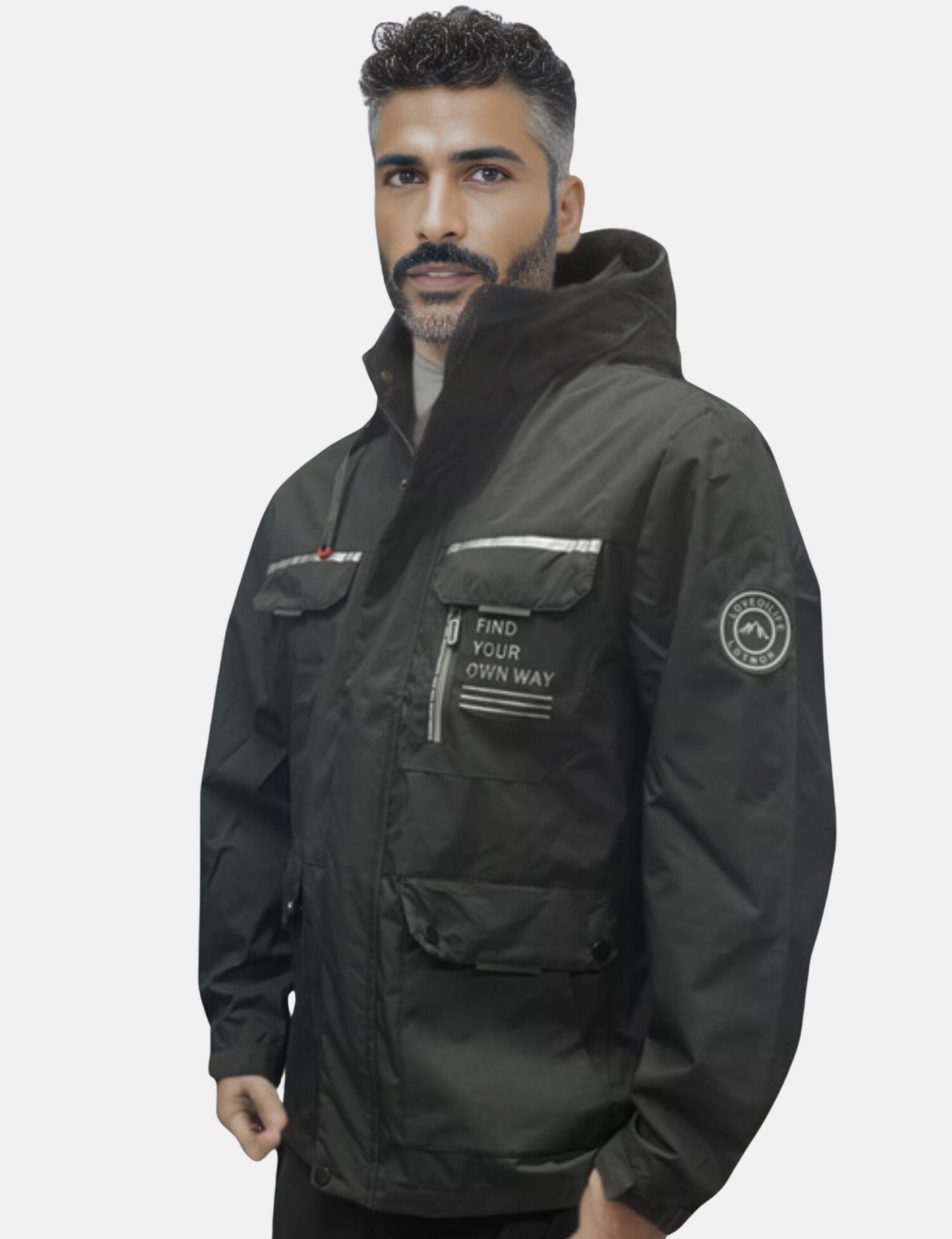 Veste d’Hiver Outdoor Style Urbain pour Homme – Polyvalente et Fonctionnelle