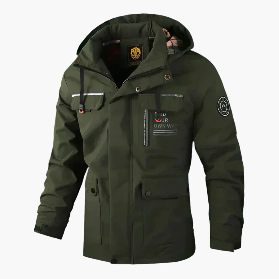 Veste d’Hiver Outdoor Style Urbain pour Homme – Polyvalente et Fonctionnelle