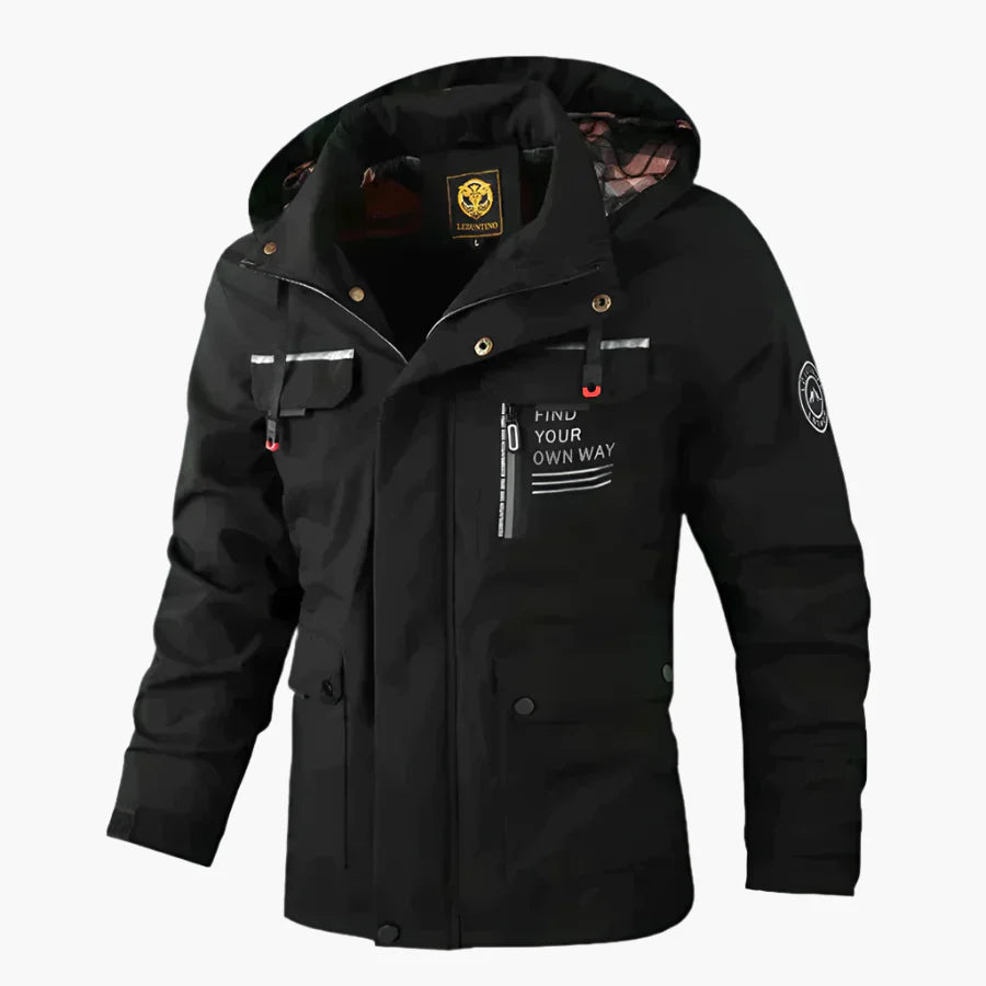 Veste d’Hiver Outdoor Style Urbain pour Homme – Polyvalente et Fonctionnelle