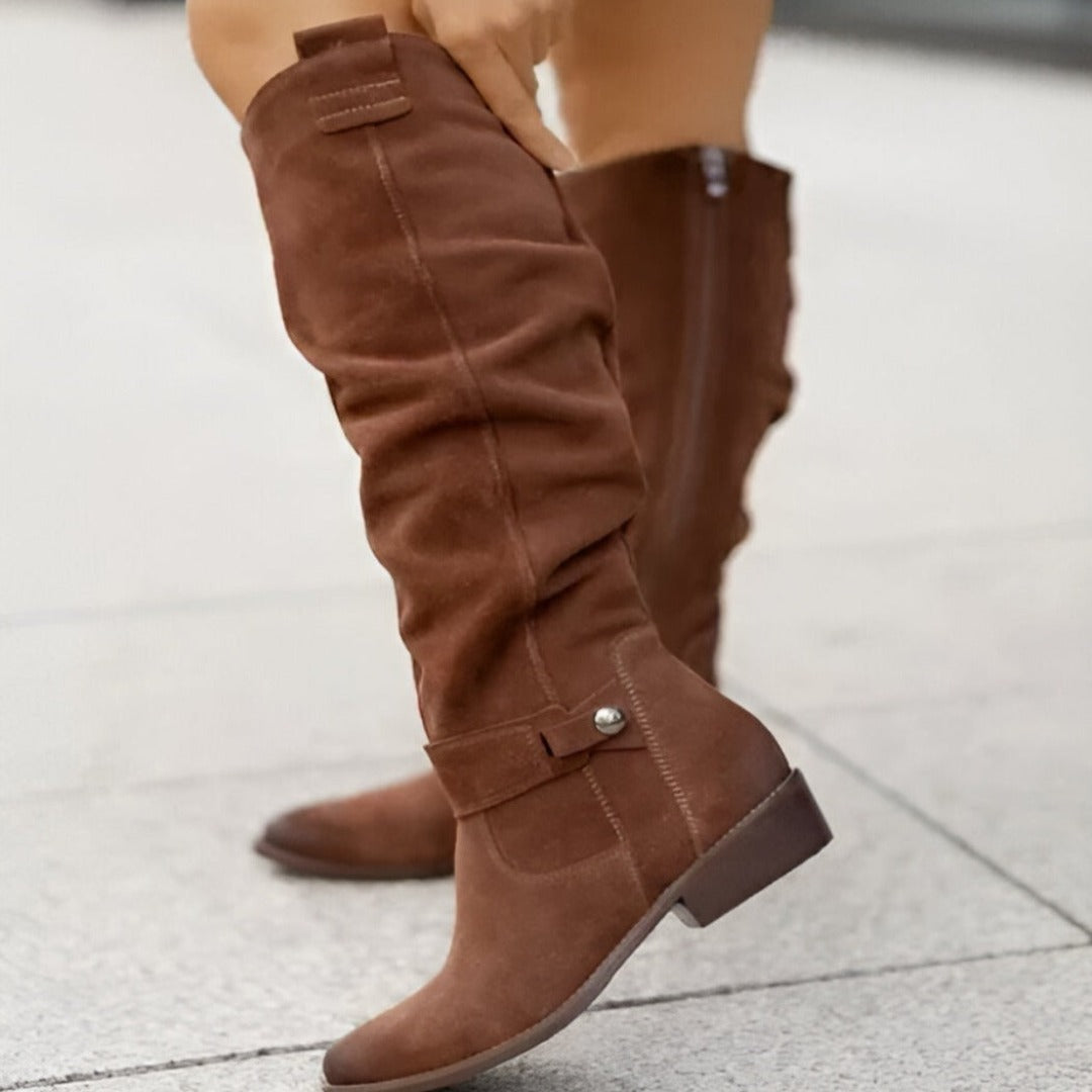 Jean – Bottes en daim synthétique