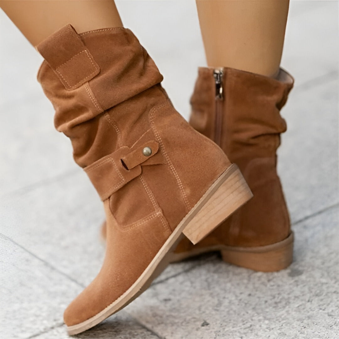Jean – Bottes en daim synthétique