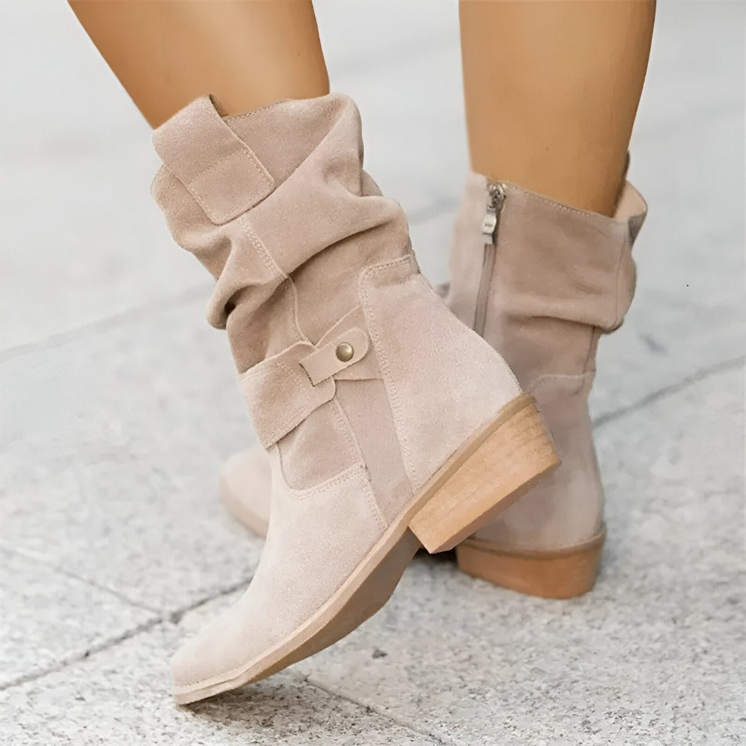 Jean – Bottes en daim synthétique