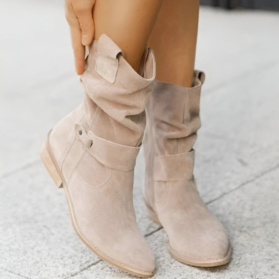 Jean – Bottes en daim synthétique