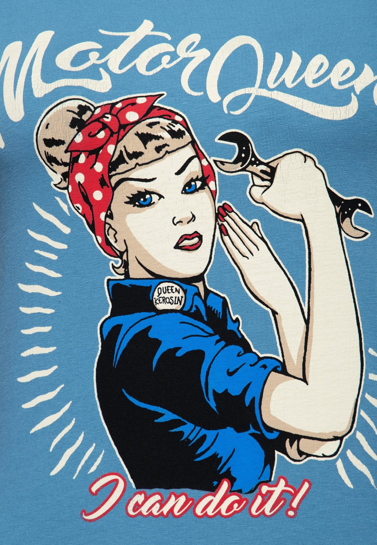 Elizabeth – T-shirt rétro pour femme