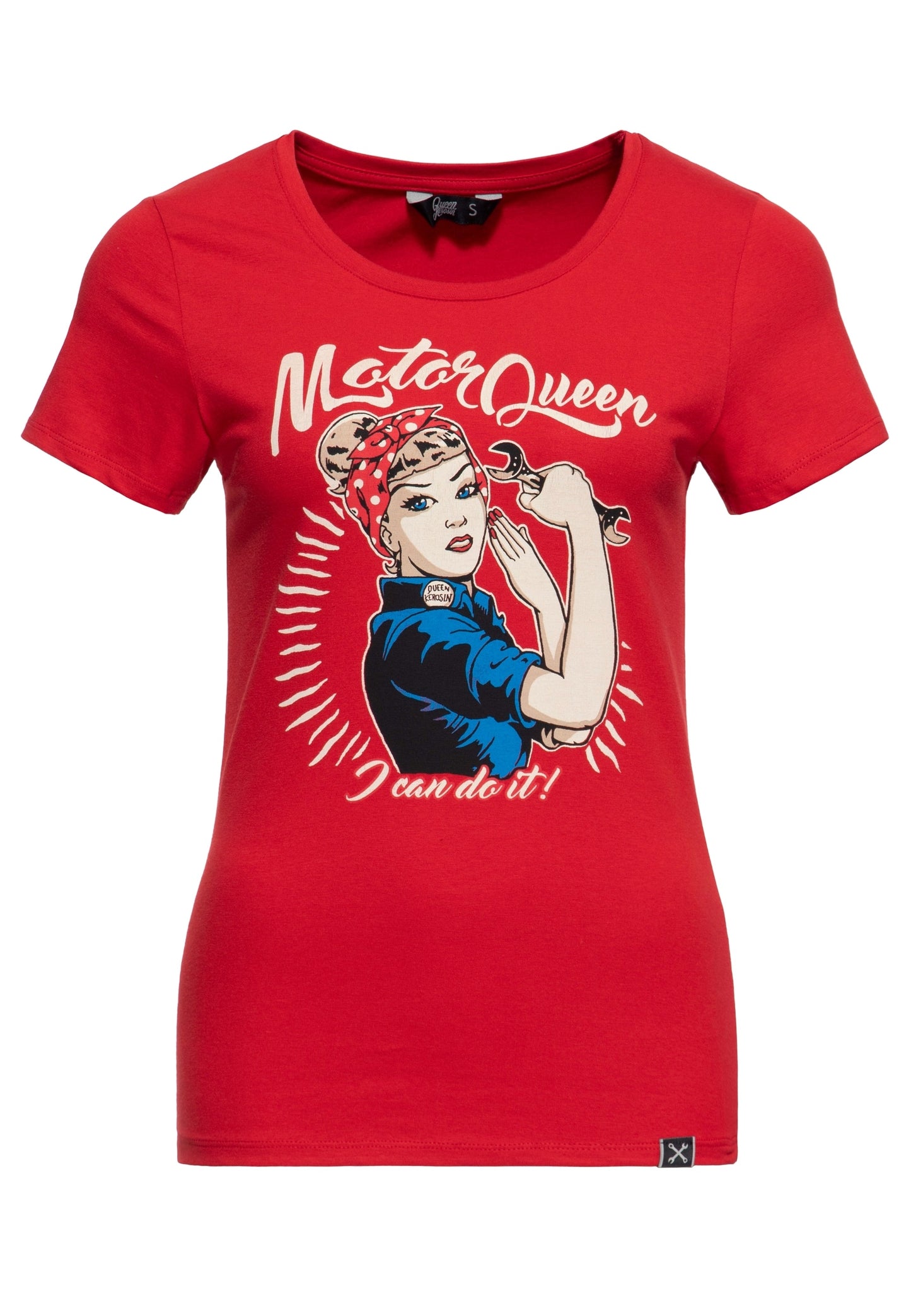 Elizabeth – T-shirt rétro pour femme