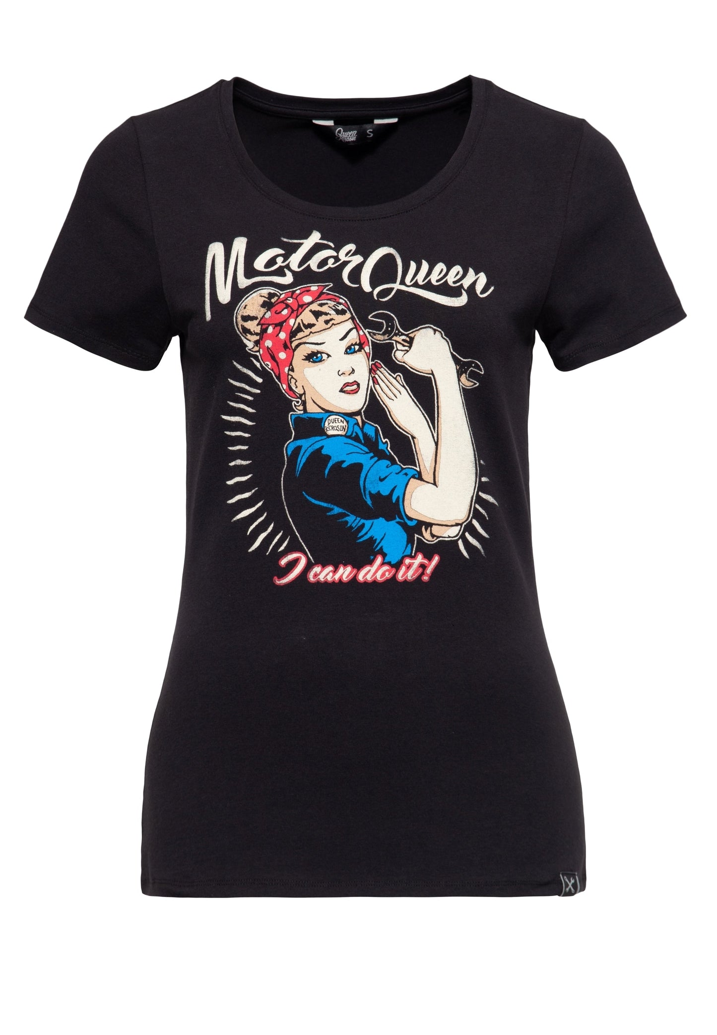 Elizabeth – T-shirt rétro pour femme