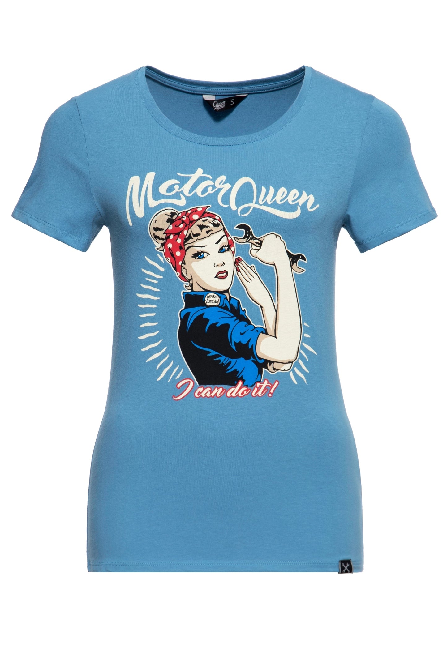 Elizabeth – T-shirt rétro pour femme