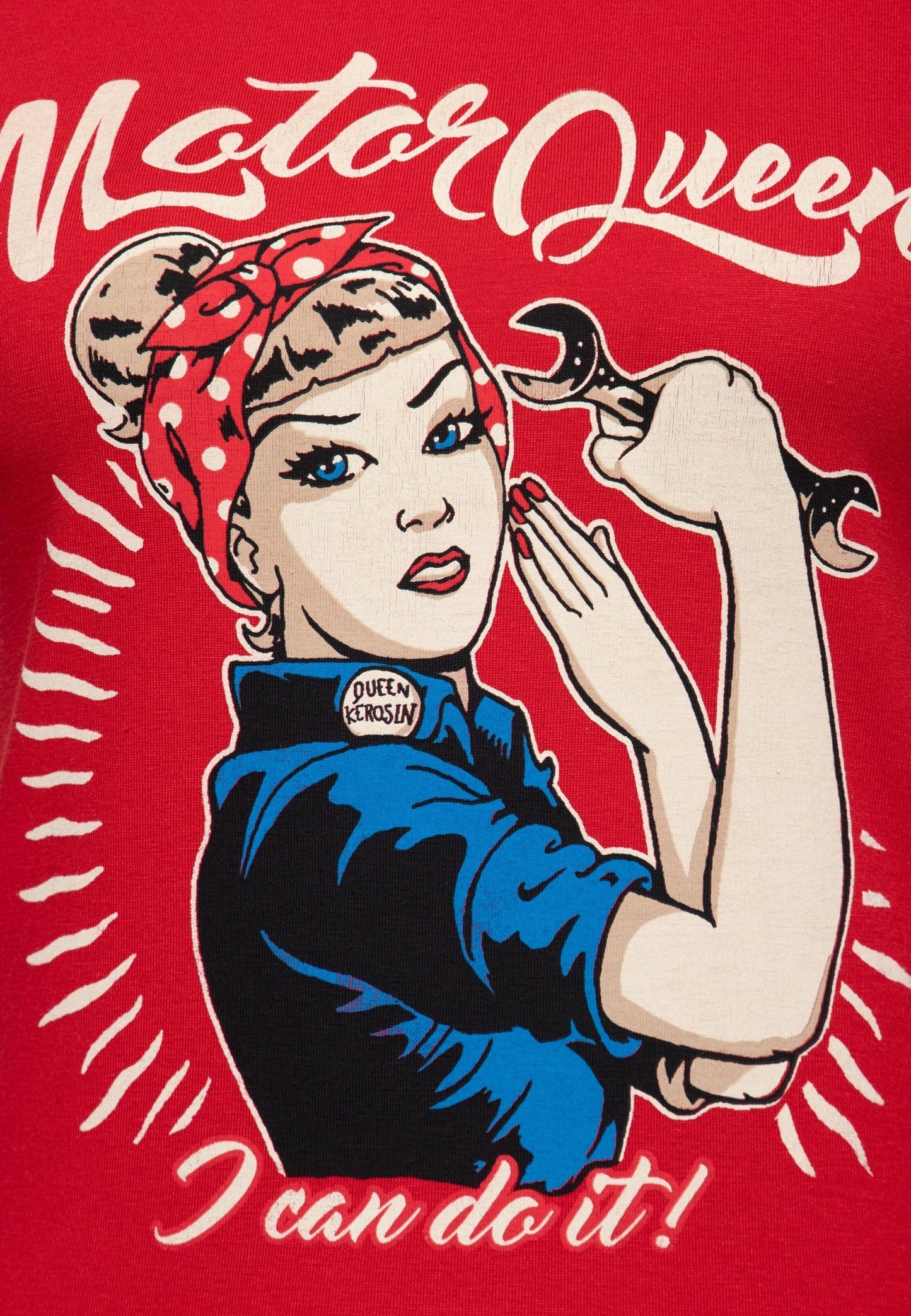 Elizabeth – T-shirt rétro pour femme