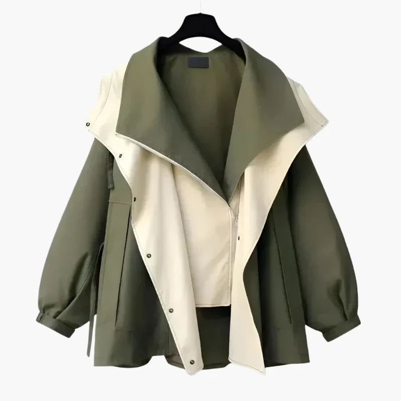 Veste oversize coupe-vent femme style urbain polyvalent