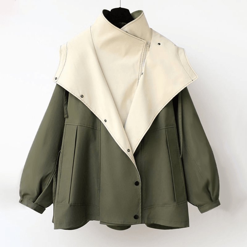 Veste oversize coupe-vent femme style urbain polyvalent