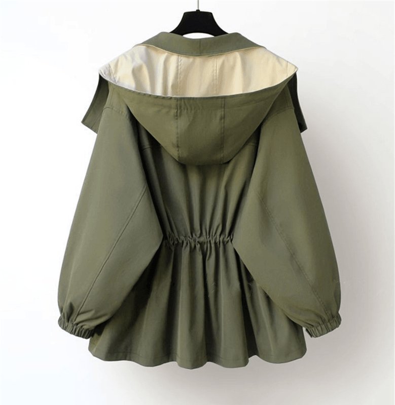 Veste oversize coupe-vent femme style urbain polyvalent