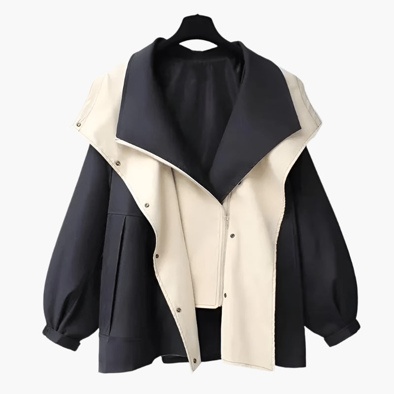 Veste oversize coupe-vent femme style urbain polyvalent