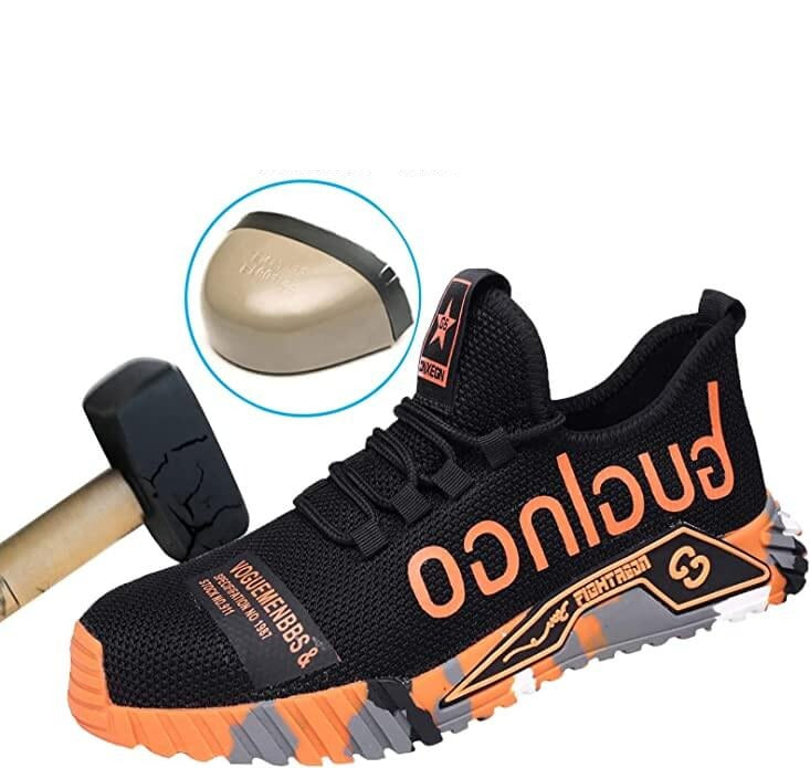 Chaussures de sécurité homme style sportif pour travail et aventure