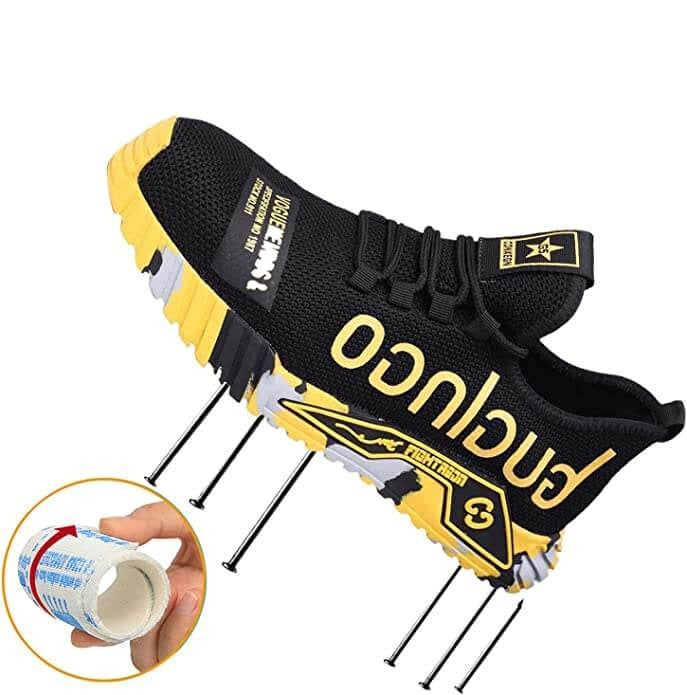 Chaussures de sécurité homme style sportif pour travail et aventure