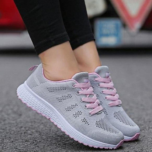 Baskets décontractées respirantes pour femme – Style moderne pour sport et loisirs