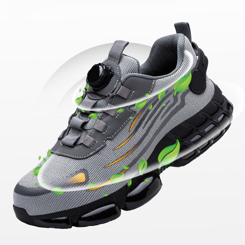 Chaussures de Sécurité Respirantes à Coussin d'Air Unisexe