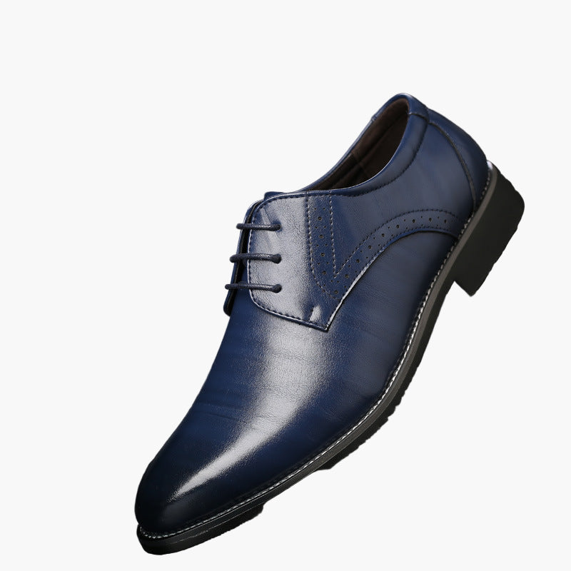 Chaussures habillées homme à lacets style brogue pour occasions formelles et affaires