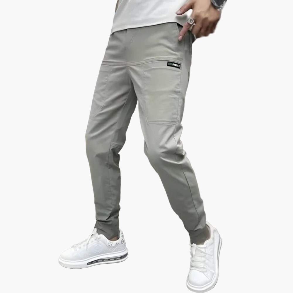 Pantaloni cargo elasticizzati di alta qualità per uomo – Stile cittadino versatile e massimo comfort