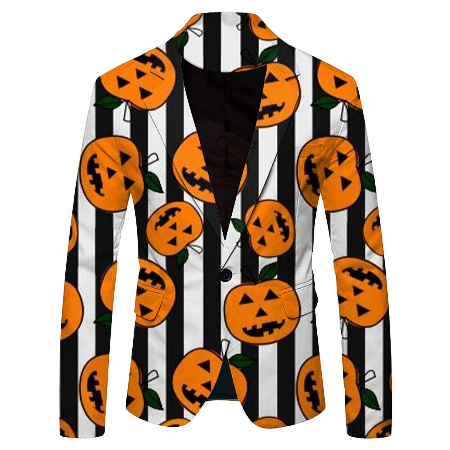 Kenny – Blazer à Motif Citrouille Halloween pour Hommes
