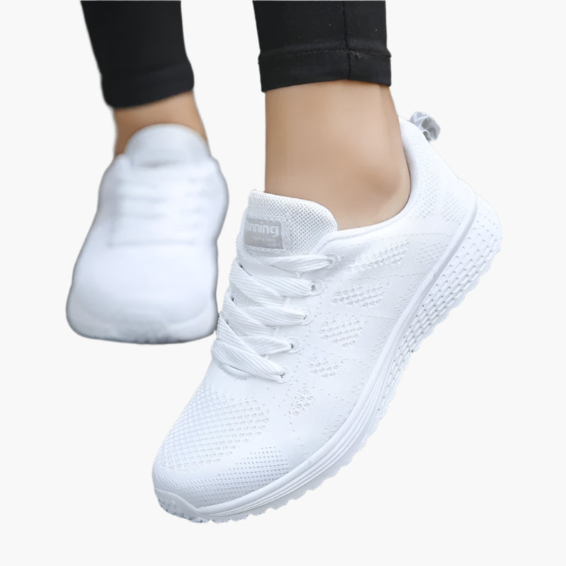 Baskets décontractées respirantes pour femme – Style moderne pour sport et loisirs