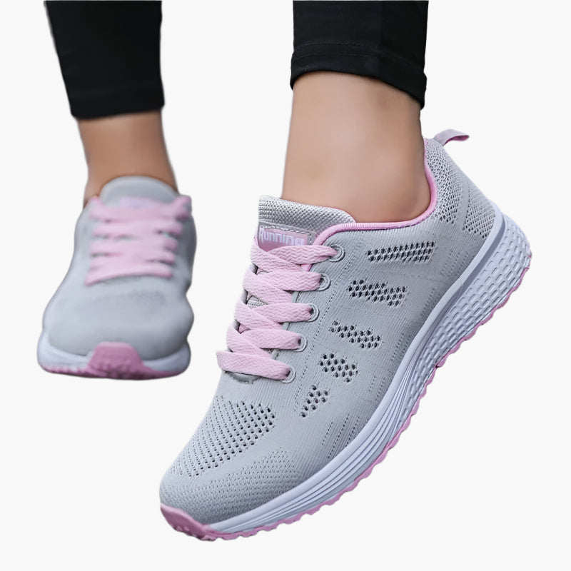 Baskets décontractées respirantes pour femme – Style moderne pour sport et loisirs