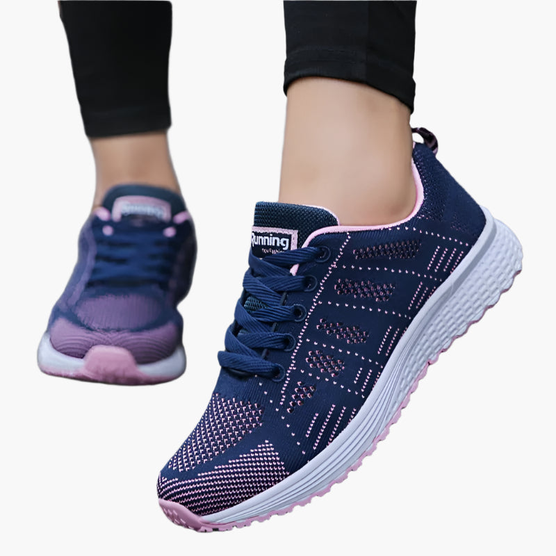 Baskets décontractées respirantes pour femme – Style moderne pour sport et loisirs