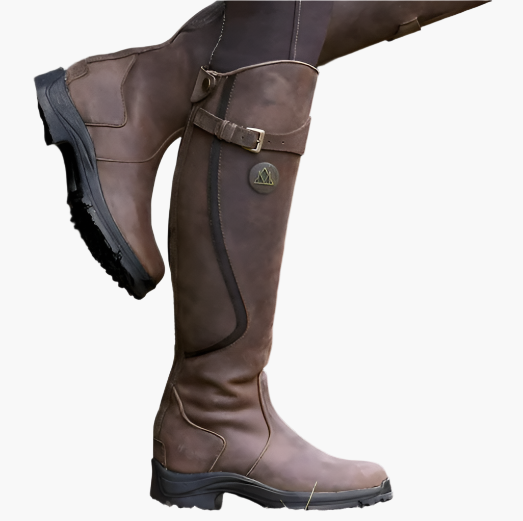 Bottes imperméables légères femme style équestre pour extérieur et quotidien