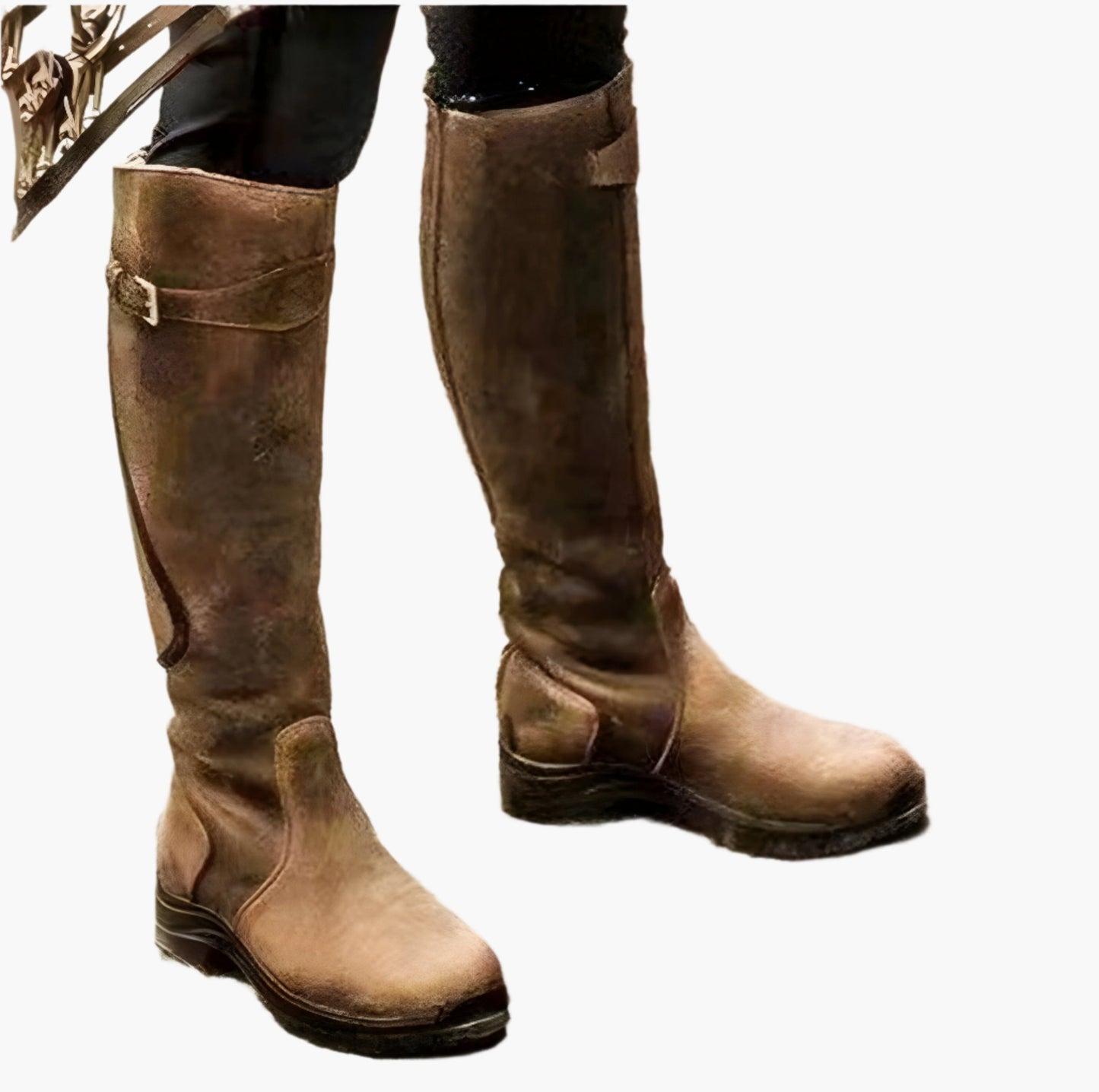 Bottes imperméables légères femme style équestre pour extérieur et quotidien