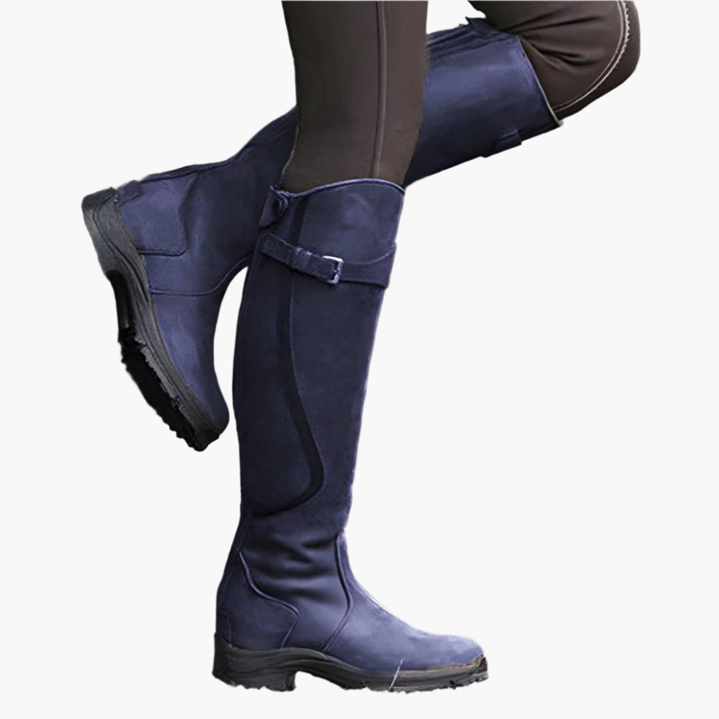 Bottes imperméables légères femme style équestre pour extérieur et quotidien