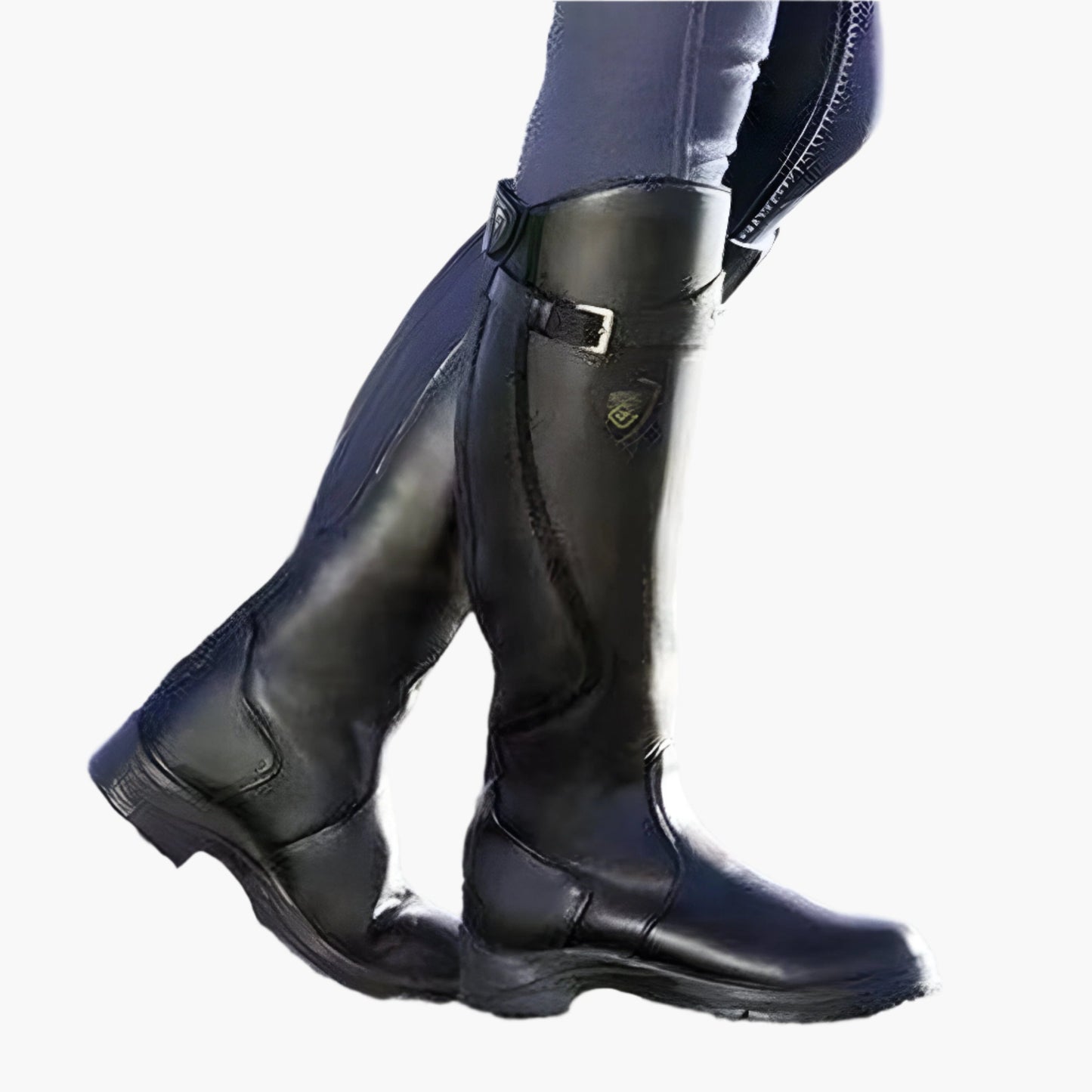 Bottes imperméables légères femme style équestre pour extérieur et quotidien