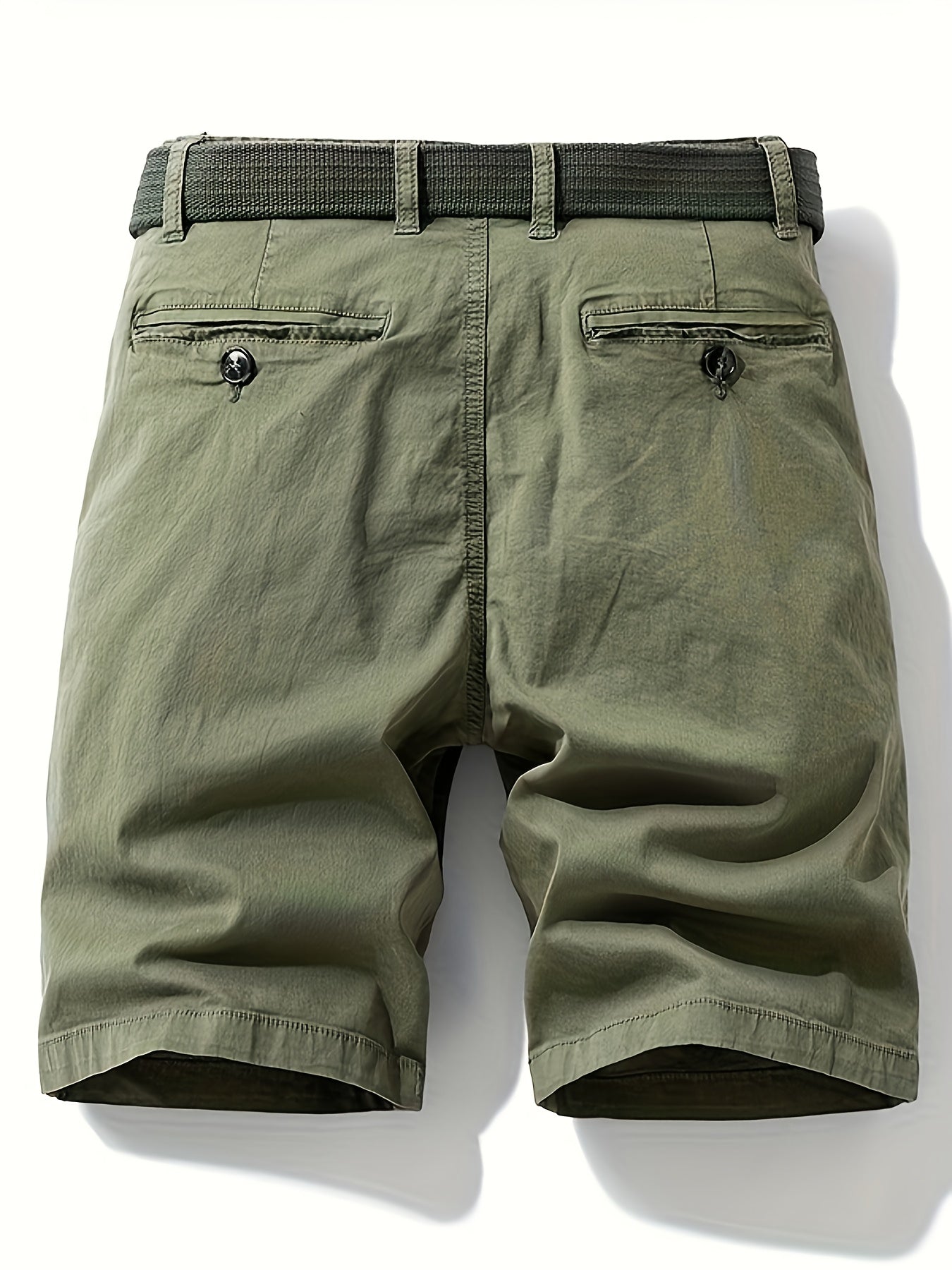 Shorts casuals pour homme avec ceinture – style décontracté été