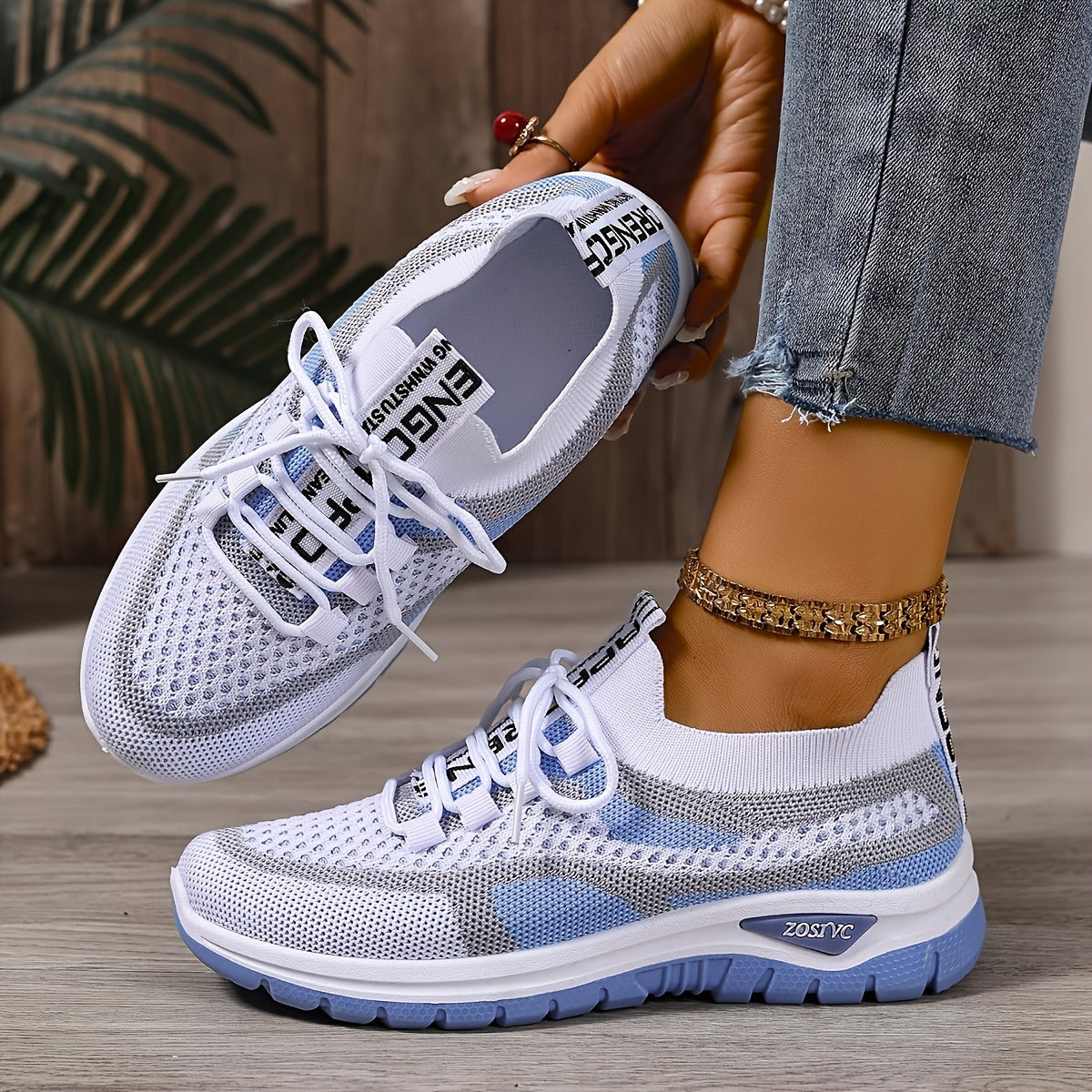 Zapatillas deportivas para mujer estilo casual para caminar y ocio