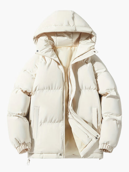 Veste doudoune homme à capuche style décontracté pour l’hiver