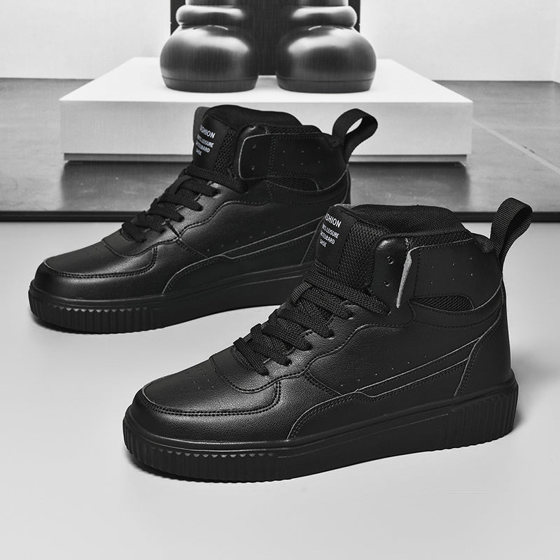 Herrhöga sneakers i urban stil för sport och fritid