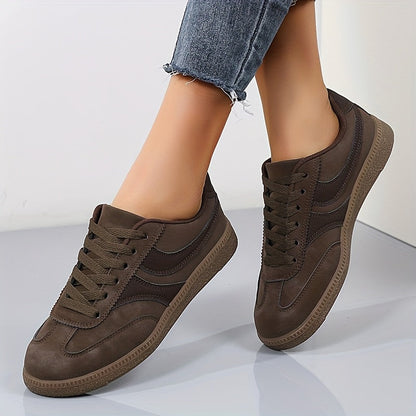 Sneakers vintage casual da donna, stile urbano versatile