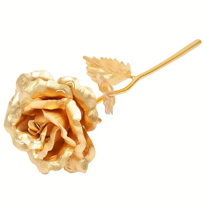 Rosa decorativa in confezione regalo – Idea regalo romantica per donna – Oggetto d’ornamento elegante