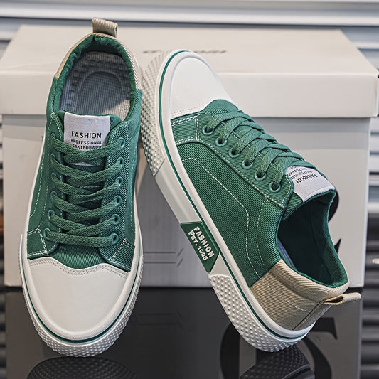 Baskets basses homme style skate urbain tendance décontractée