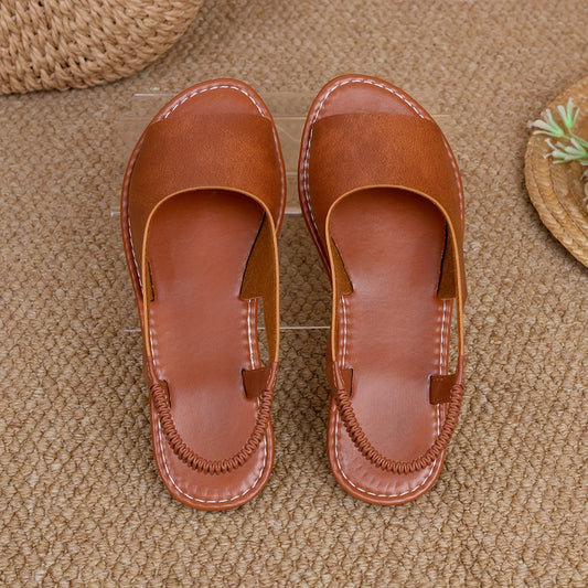 Sandales Femme Style Décontracté à Bride Tressée pour Quotidien et Loisirs