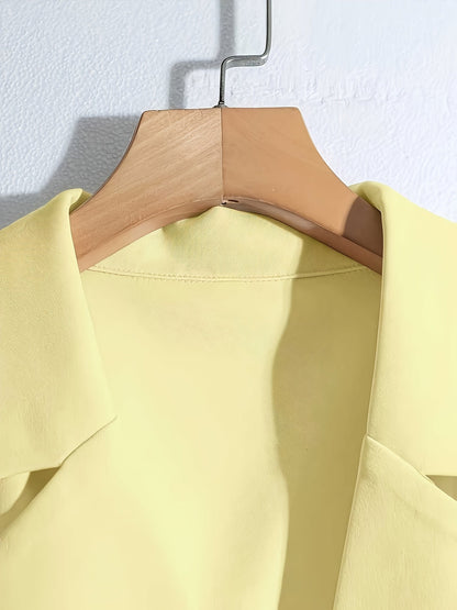 Gilet sans manches femme style tailleur chic pour bureau ou événement