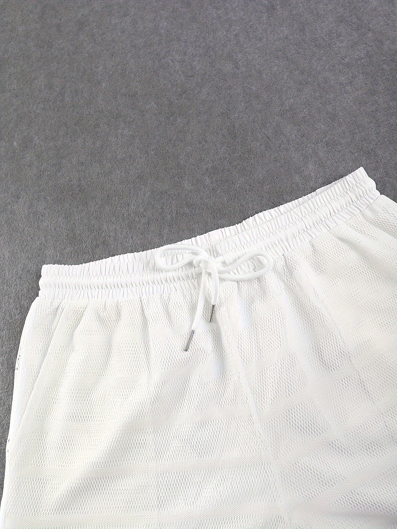 Conjunto de camiseta sin mangas y pantalones cortos para hombre, estilo deportivo casual para actividades y ocio