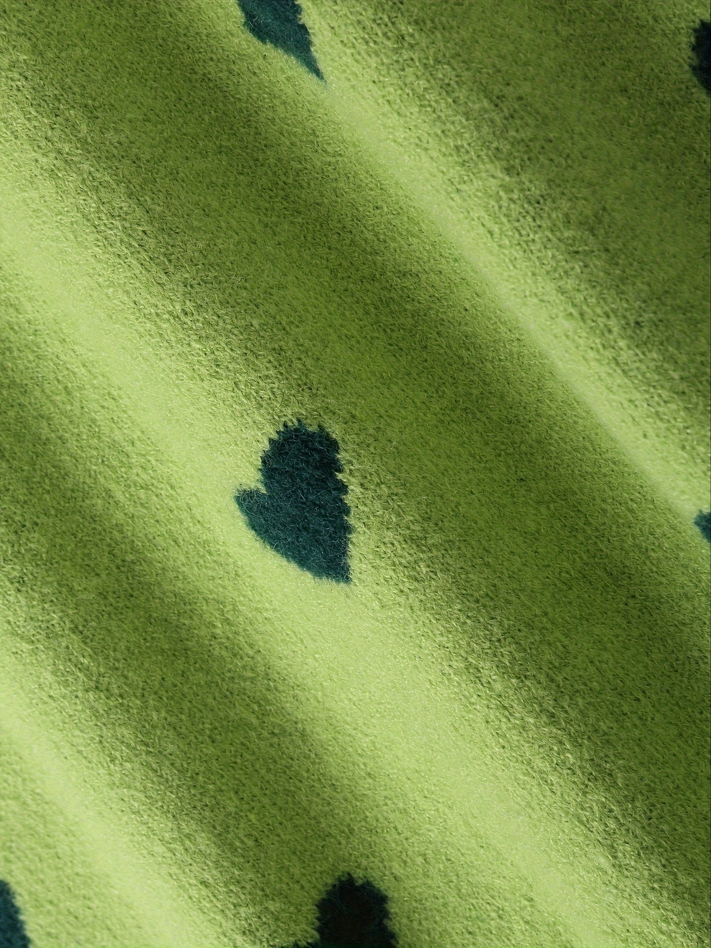 Pull décontracté à motif cœur pour femme, style automne-hiver, col montant tendance