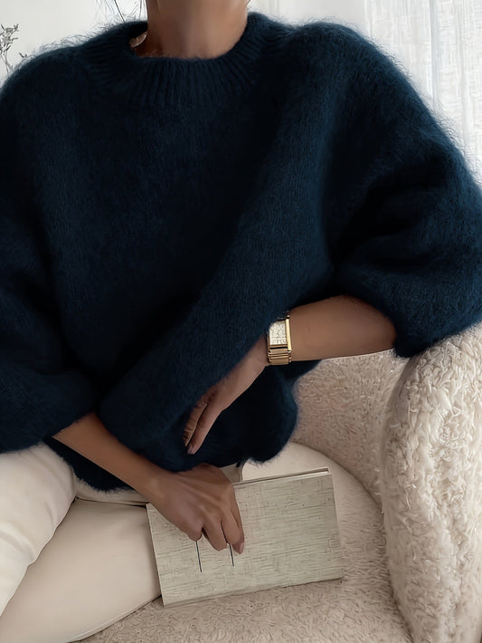 Pull élégant style décontracté femme pour automne hiver