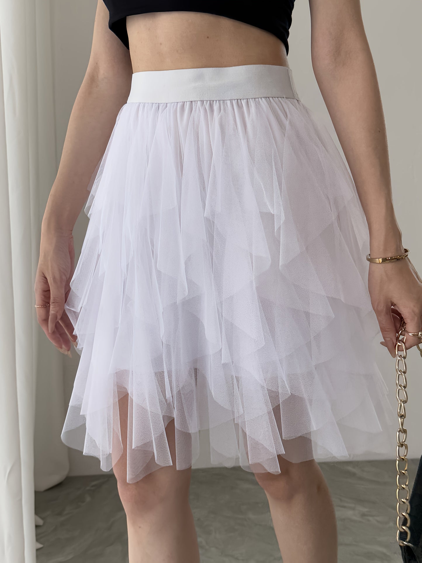 Spódnica Tutu Damska Styl Tancerki Elegancka na Przyjęcie lub Na Co Dzień