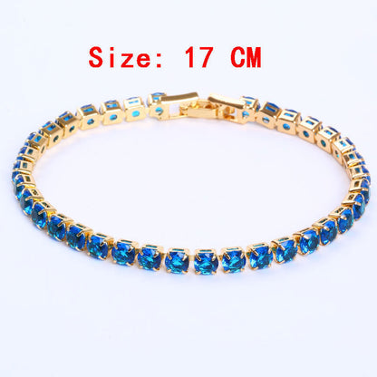 Tracy – Bracelet en Zircon avec Design Géométrique