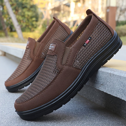 Chaussures décontractées pour homme à enfiler style mocassin confort urbain